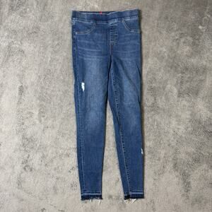 SPANX Women's Straight Leg Jeans - Blue